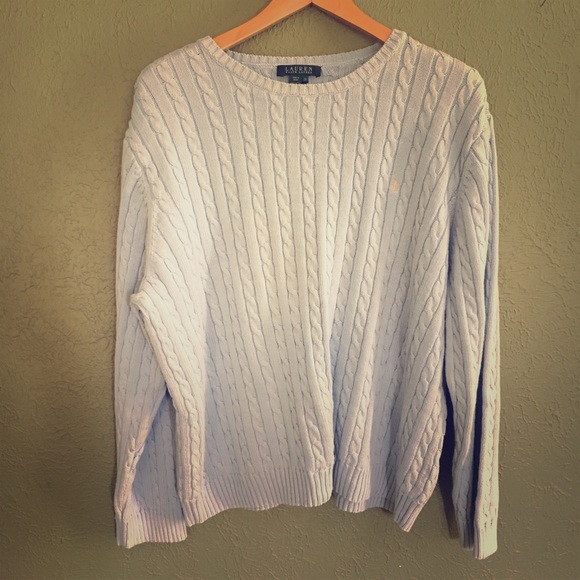 Ralph Lauren Sweaters - [Lauren Ralph Lauren] Cableknit sweater.